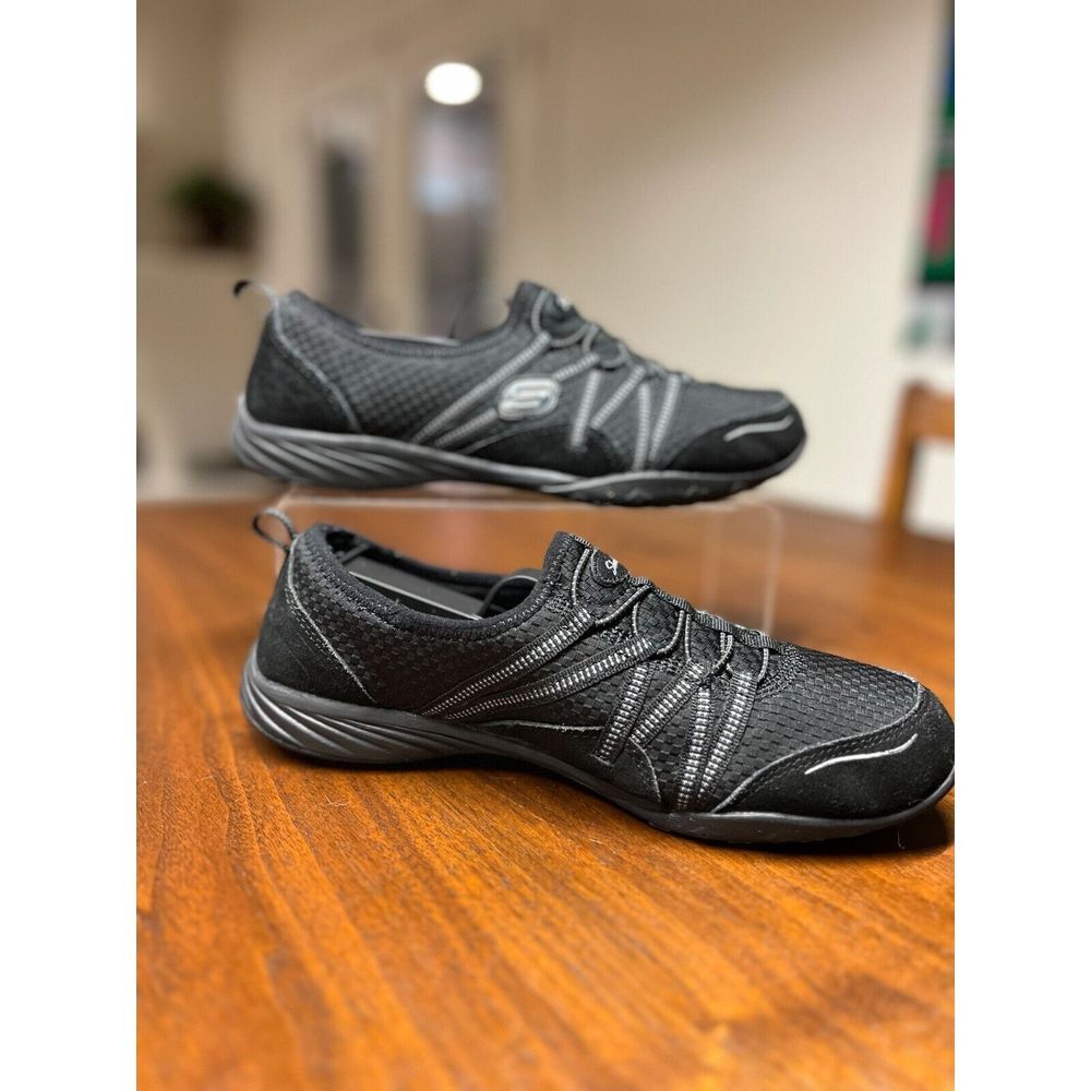 Skechers Women Sz 8 Flex Appeal 3.0 Moving Fast Memory Foam Slip-On Mesh No Lace - Picture 3 of 7